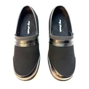 Easy Street Origin Clogs Loafers Black Size 6.5N WNT/BOX